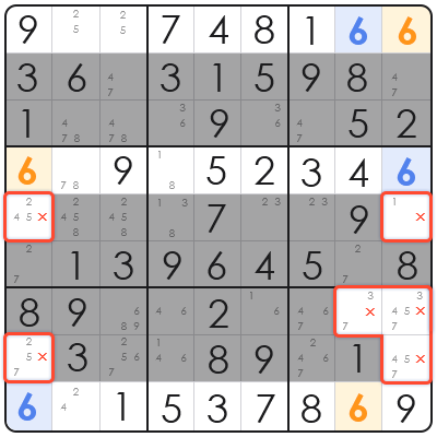tricks for sudoku solving